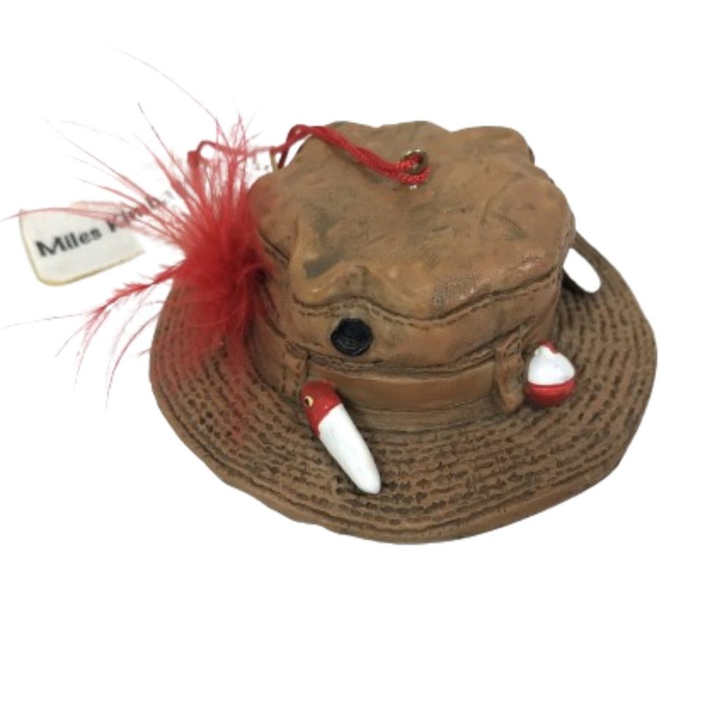 Miles Kimball Fishing Hat Christmas Ornament